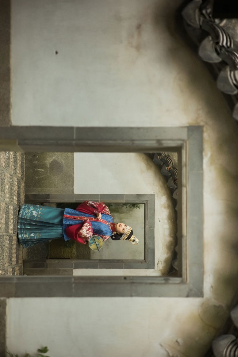 《仿《父张济氏母赵氏像》中明代仕女》[11P]